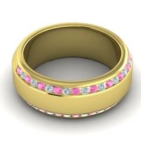 Men's Double Edged Channel 8.5mm Band