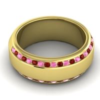 Men's Double Edged Channel 8.5mm Band