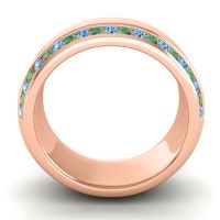 Men's Double Edged Channel 8.5mm Band