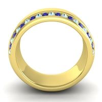 Men's Double Edged Channel 8.5mm Band