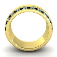 Men's Double Edged Channel 8.5mm Band