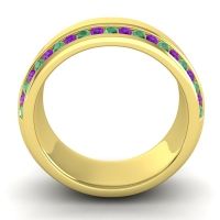 Men's Double Edged Channel 8.5mm Band