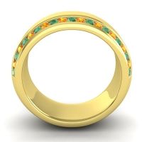 Men's Double Edged Channel 8.5mm Band