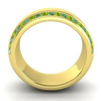 Men's Double Edged Channel 8.5mm Band