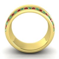 Men's Double Edged Channel 8.5mm Band