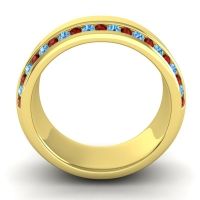Men's Double Edged Channel 8.5mm Band