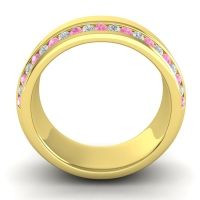 Men's Double Edged Channel 8.5mm Band