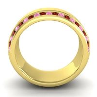 Men's Double Edged Channel 8.5mm Band