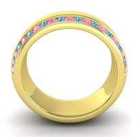 Men's Double Edged Channel 8.5mm Band