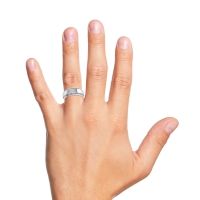 Men's Double Edged Channel 8.5mm Band