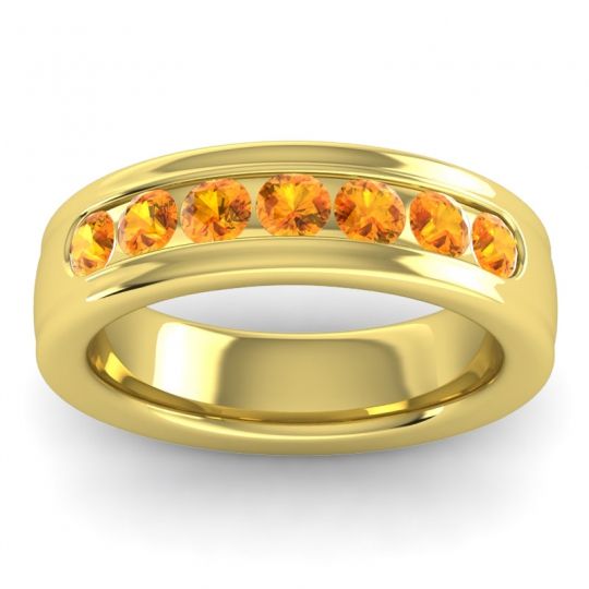 Men's Channel Set 6.5mm Band