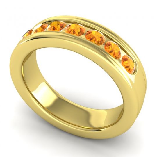 Men's Channel Set 6.5mm Band