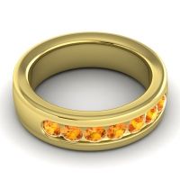 Men's Channel Set 6.5mm Band