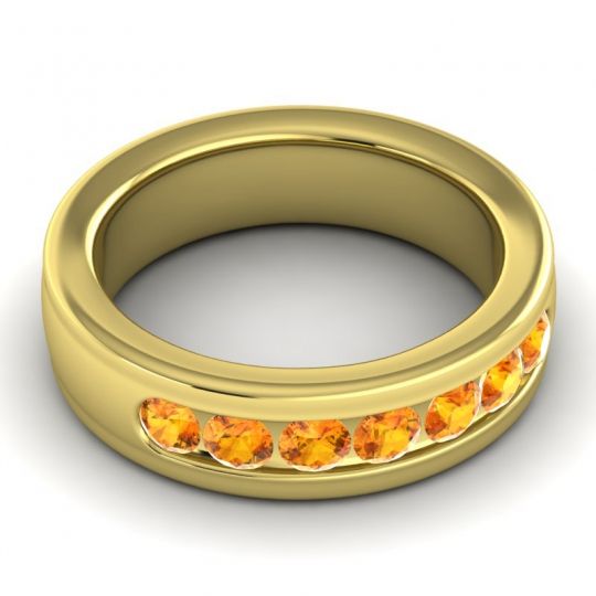 Men's Channel Set 6.5mm Band