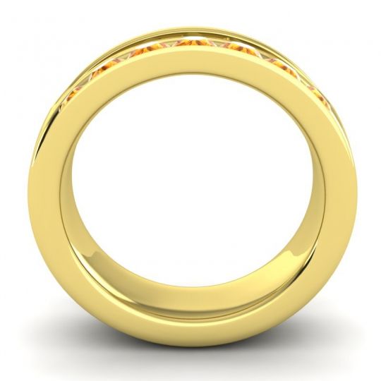 Men's Channel Set 6.5mm Band