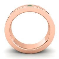 Men's Grooved Bezel Set 6mm Band