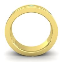 Men's Grooved Bezel Set 6mm Band