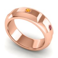 Men's Center Bezel Section 7.5mm Band