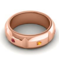 Men's Center Bezel Section 7.5mm Band