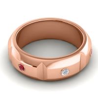 Men's Center Bezel Section 7.5mm Band