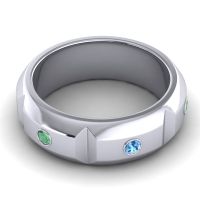 Men's Center Bezel Section 7.5mm Band