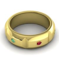 Men's Center Bezel Section 7.5mm Band