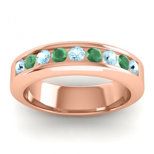 Men's Channel Set Modern 6mm Band