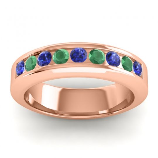Men's Channel Set Modern 6mm Band