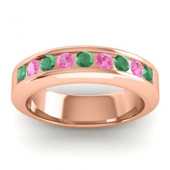 Men's Channel Set Modern 6mm Band