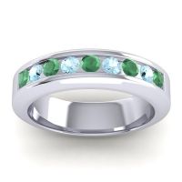 Men's Channel Set Modern 6mm Band