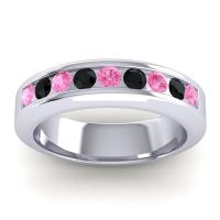 Men's Channel Set Modern 6mm Band