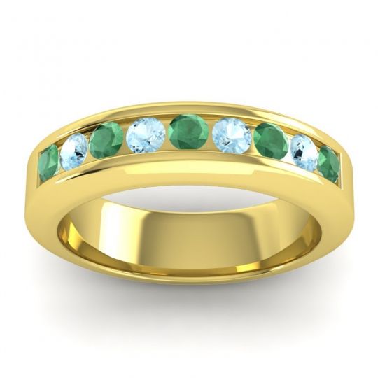 Men's Channel Set Modern 6mm Band