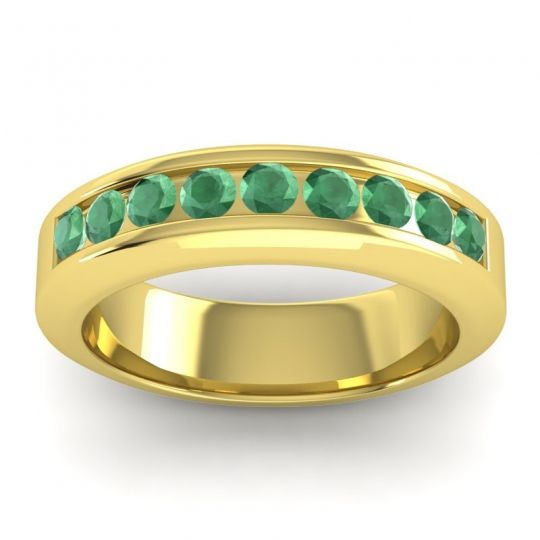 Men's Channel Set Modern 6mm Band