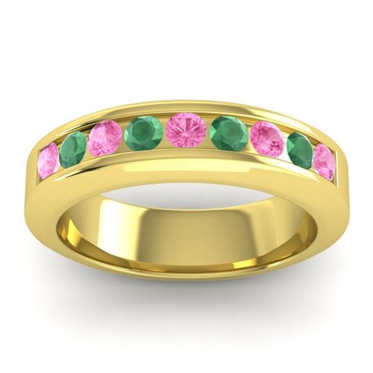 Men's Channel Set Modern 6mm Band