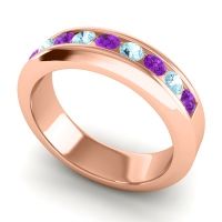 Men's Channel Set Modern 6mm Band