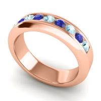 Men's Channel Set Modern 6mm Band