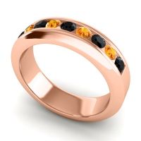 Men's Channel Set Modern 6mm Band