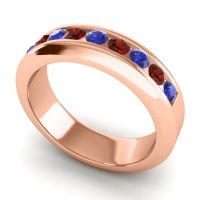 Men's Channel Set Modern 6mm Band