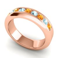 Men's Channel Set Modern 6mm Band