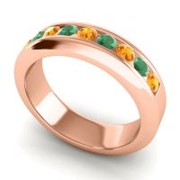 Men's Channel Set Modern 6mm Band