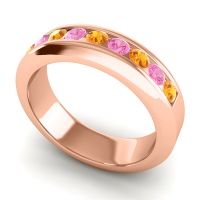 Men's Channel Set Modern 6mm Band