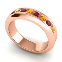 Men's Channel Set Modern 6mm Band