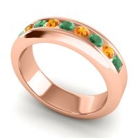 Men's Channel Set Modern 6mm Band