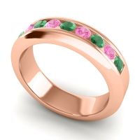 Men's Channel Set Modern 6mm Band