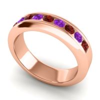 Men's Channel Set Modern 6mm Band