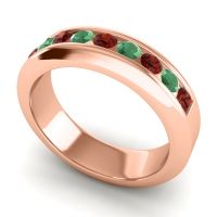 Men's Channel Set Modern 6mm Band