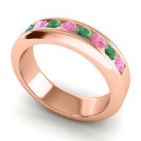 Men's Channel Set Modern 6mm Band