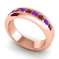 Men's Channel Set Modern 6mm Band