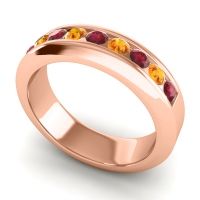Men's Channel Set Modern 6mm Band