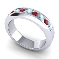 Men's Channel Set Modern 6mm Band